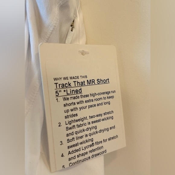 NWT Lululemon Track That Shorts Size 4 - Picture 9 of 12